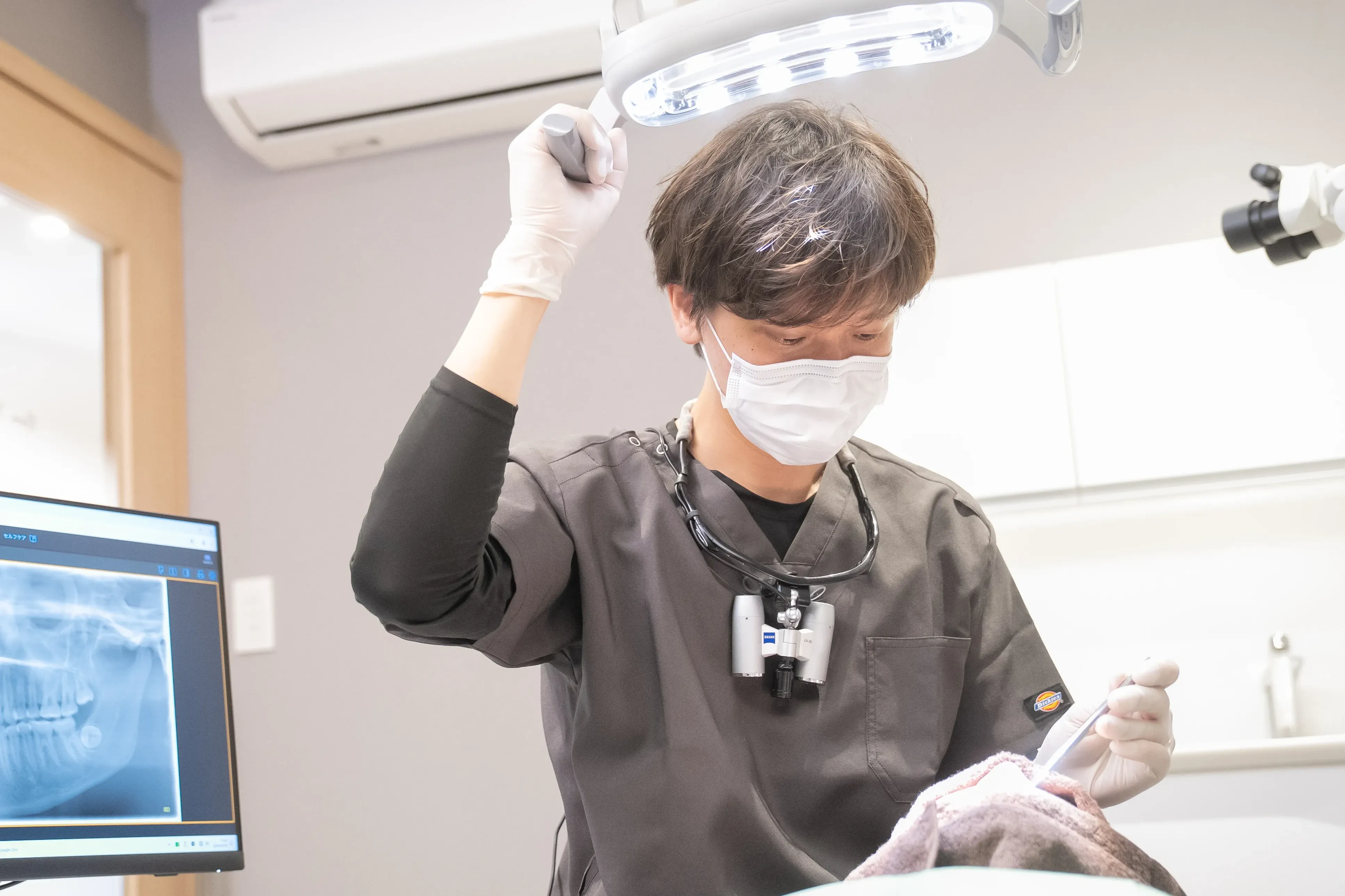 お子さまの痛みを最小限に抑える治療